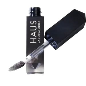 HAUS LABORATORIES GLAM ATTACK METALLIC LIQUID EYESHADOW - Lady Gaga Gunmetal .12